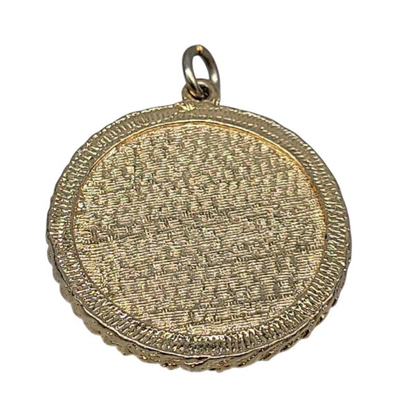 Scorpio Zodiac Symbol Pendant Gold Tone Scorpion Design October 23-November 21 - Picture 5 of 6